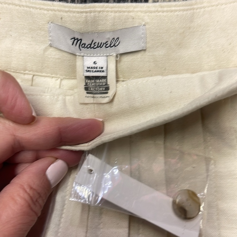 BNWT Madewell Size 6 Skirt - Picture 2 of 2